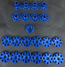 Yamaha YZF450 2016 DOCWOB blue 6026 drilled billet aluminium mounting kit