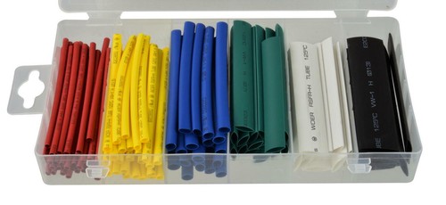 Assortimento 128 custodie tubo - custodie,
