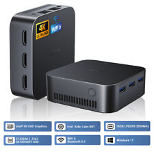 Huidun H20 Mini PC Intel 12th N97 16GB+512GB Mini Computer Windows 11 pro WIFI 6
