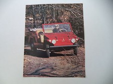 advertising Pubblicità 1967 JUNGLA DA FIAT 600
