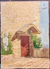 LUIGI OLIVIERI, OLIO SU TELA 