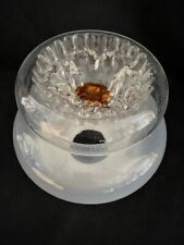 Ricambio sfera vetro Plafoniera/Lampada 70' Mazzega/Zuccheri/Murano H 18 Cm