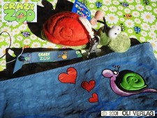 ? Mordillo VINTAGE 2001 ASTUCCIO + Peluche Moschettone Plush Bean Bag Lumaca ?