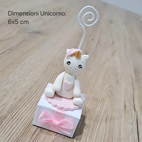 Bomboniera unicorno con - bomboniera,