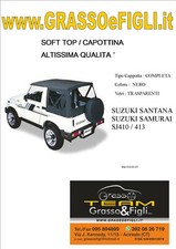 Cappottina Soft Top Nero