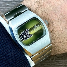 Orologio digitale Jumping Hour