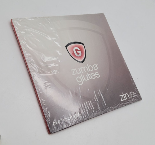 Zumba glutes dvd set sealed - dvd,