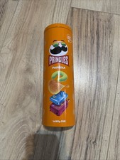Pringles Travel Retail Exclusive Storage Tin Empty Paprika Limited Edition Rare