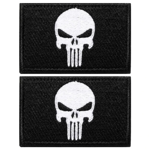 Black white skull official - 2,