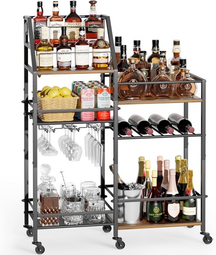 Carrello bar con porta - carrello,