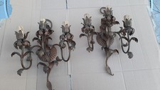 Coppia APPLIQUES 3 Luci Foglie