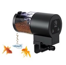 Dispenser Cibo Automatico Mangiatoia Acquario Pesci Con Timer Intelligente 100ml