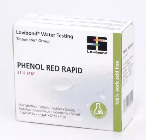Lovibond phenol red rapid - red,