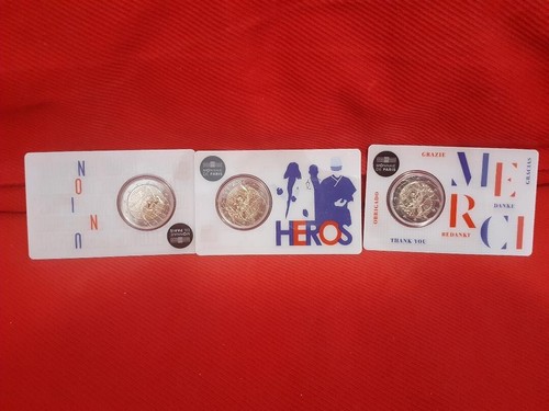 Francia 2020 3x2 coincards - 2020,