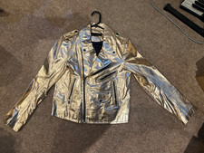 Giacca biker Zara rosa