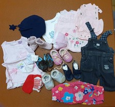 Lotto Abiti e Scarpe Neonato per Bambole Reborn