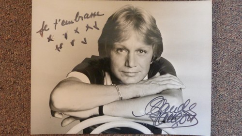Autographe original signed - original, du
