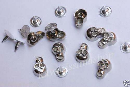 40pz borchie teschio con - borchie,