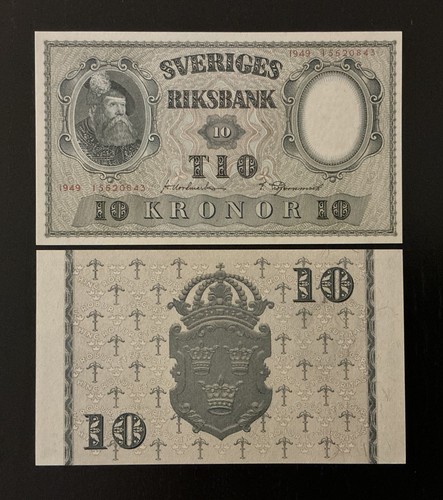 Svezia corone 1949 unc - corone,