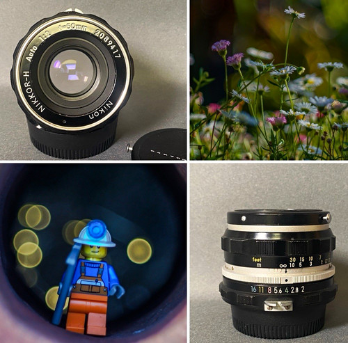 Nikon nikkor auto - 50mm, f2