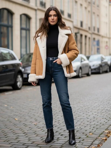 Giacca donna camoscio - giacca,