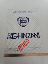 brochure originale 87-88 circa