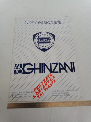 Brochure originale circa - 87-88,