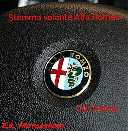 Stemma per volante - volante, green