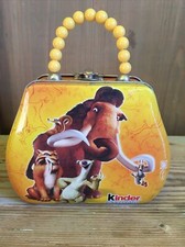 L’era Glaciale 3 Scatola Latta Gadget Kinder Borsa Borsetta Cesto