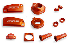 CNC Bling Kit Arancione per Ktm 85 SX Da 2015 - Coperchio, Blocchi Asse, Taglio,