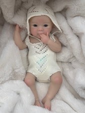 Bambola neonato in silicone