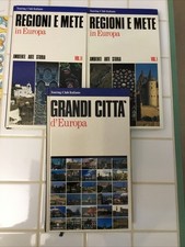 REGIONI E METE IN EUROPA. 2 VOLUMI.+ Grandi Città, TOURING CLUB ITALIANO.