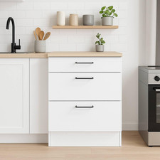 Mobile 3 Cassetti Cuggiono, Cassettiera Da Cucina, Modulo Contenitore Con Casset