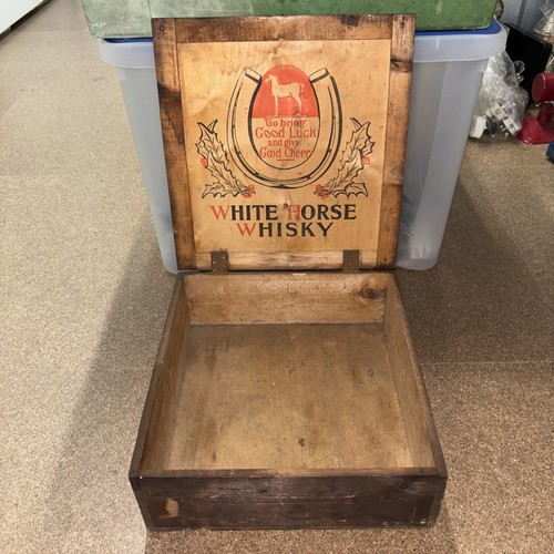 Vintage white horse whisky - white,