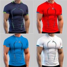 T-shirt uomo collo O manica