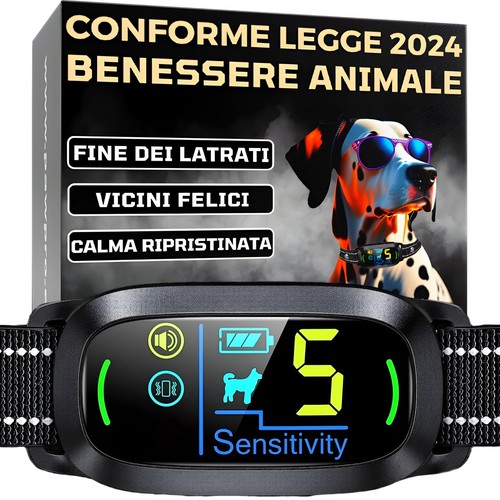 Collare antiabbaio per cani - antiabbaio, |