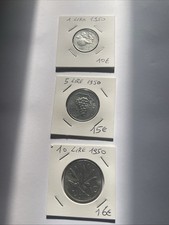 MONETE ITALIA - SERIE DI  3 DIVISIONALE 1950 MONETE DA 1,5,10 LIRE 1950