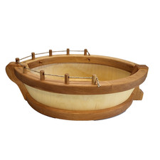 Osterheim nave arca scafo legno di ontano (S126 W2)