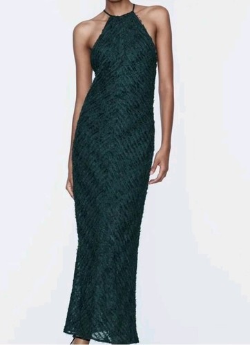 Abito verde zara - abito, halter