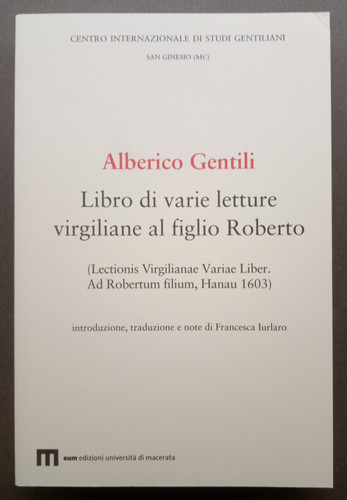 Alberico gentili libro di - alberico,