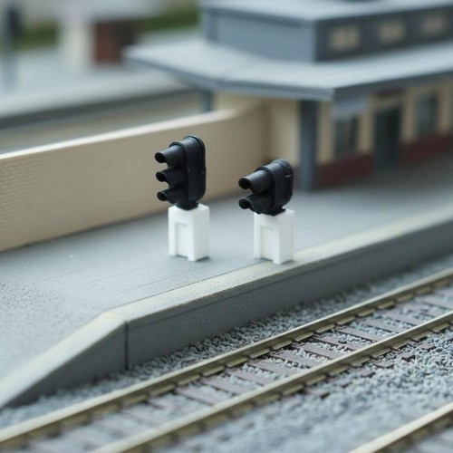 Modello segnale ferroviario - di,