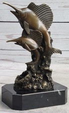 Bronzo Scultura Marino Life