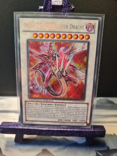 Maestoso drago rosso - maestoso,