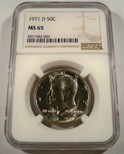 1971 ngc ms65 - 1971-d,