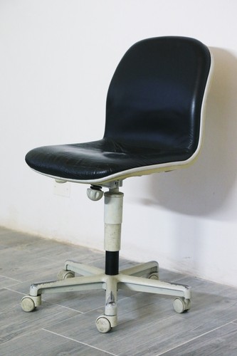 Poltrona girevole vintage anni - poltrona,