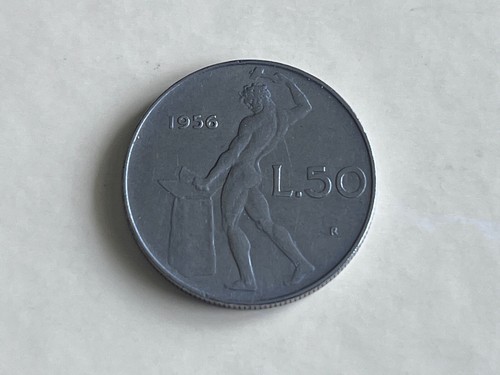 Moneta repubblica italiana - moneta, 50
