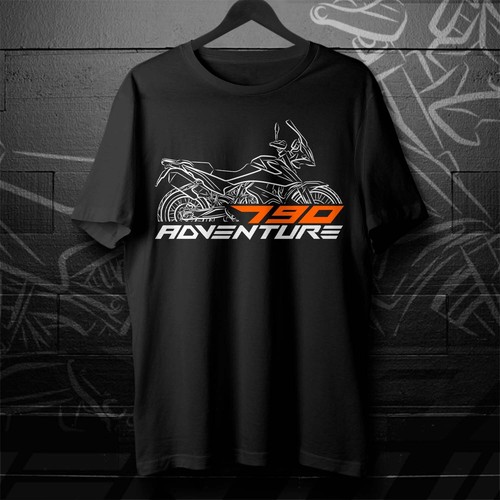 Shirt moto ktm 790 adventure - t-shirt,
