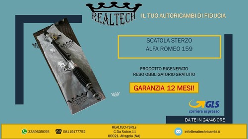 Scatola sterzo alfa romeo - sterzo,