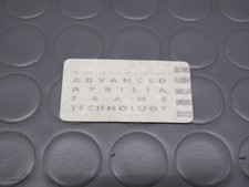 APRILIA ADESIVI ORIGINALI AF1