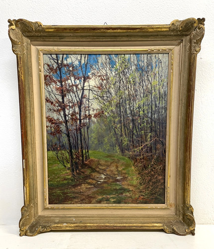 Antico quadro dipinto olio - antico,